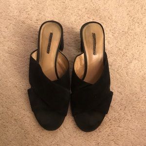 Madewell Suede Crisscross Sandal